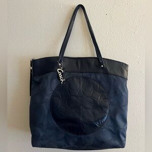 Coach Laura Signature Leather Tote